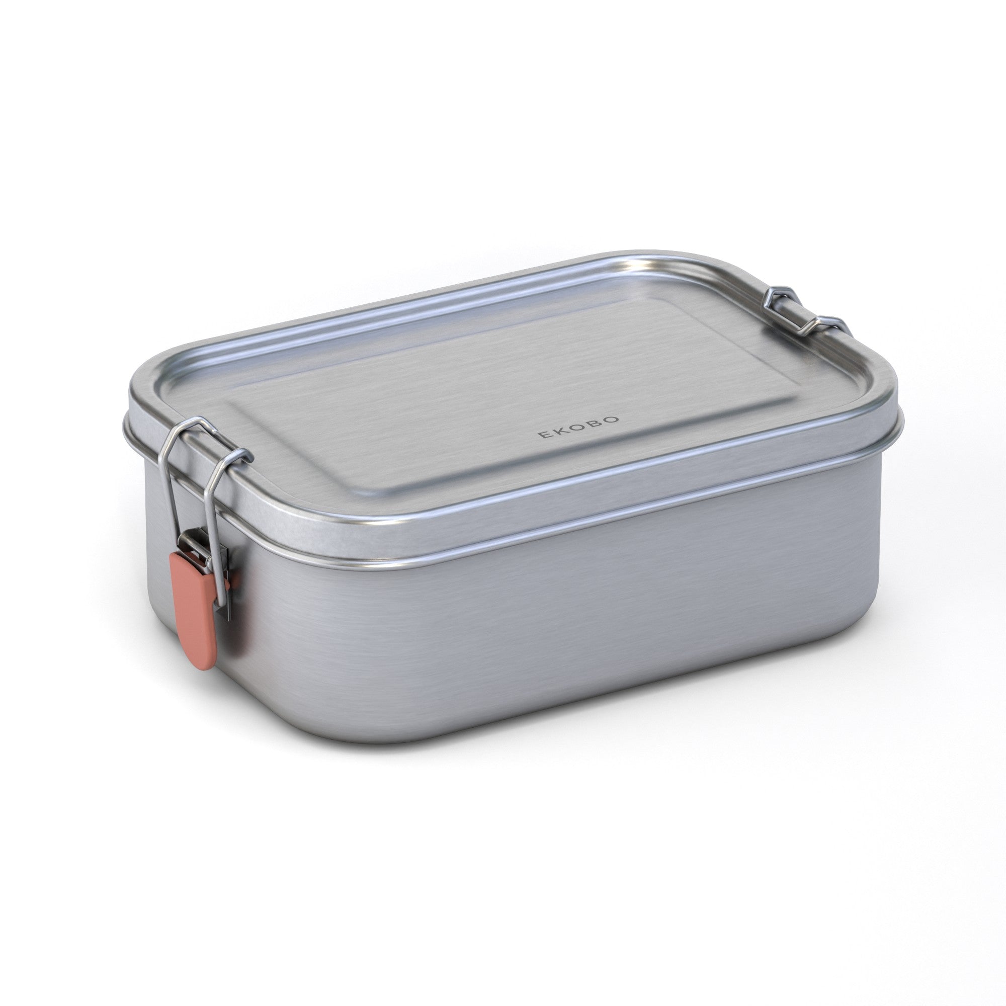 Steel Gray Stainless Steel Lunch Box