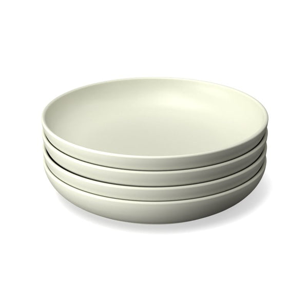 Round Deep Plate - Off White