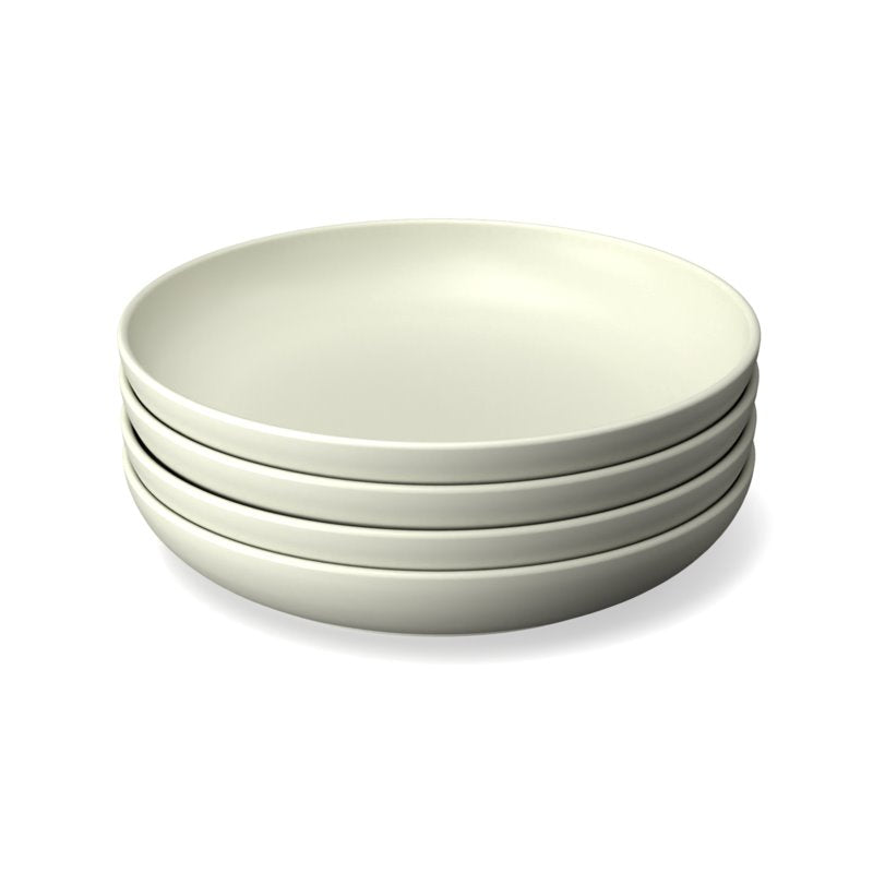 Round Deep Plate - Off White