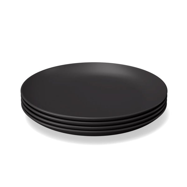 Round Medium Plate - Black