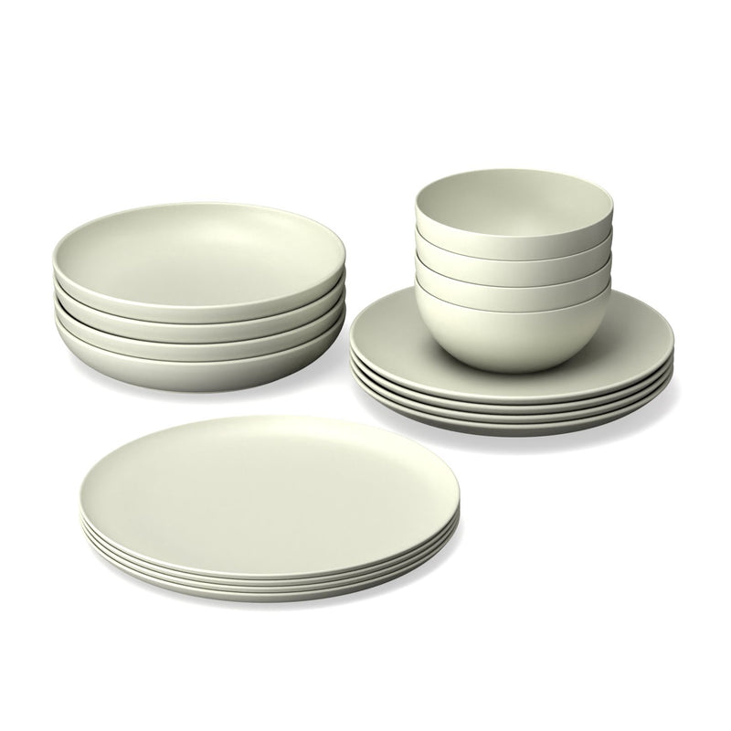 Round Medium Plate - Off White