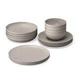 Round Medium Plate - Stone