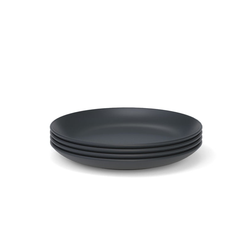 8 " Round Side Plate - Black