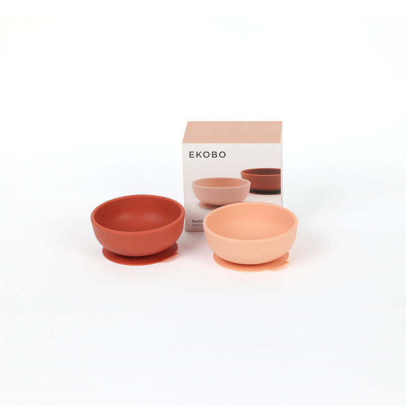 Bamboo Bowl with lid, printed with pink Coral