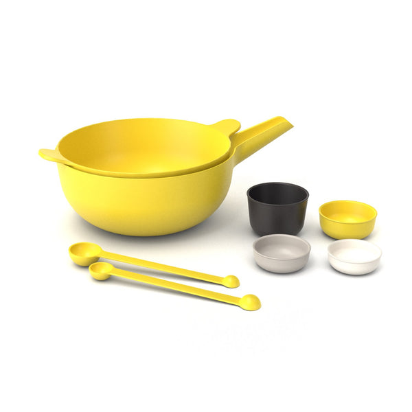 EKOBO - Measuring Spoon Set (Lemon)