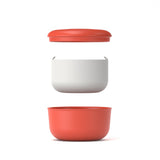 25 oz Lunch Set with heat-safe insert - Persimmon