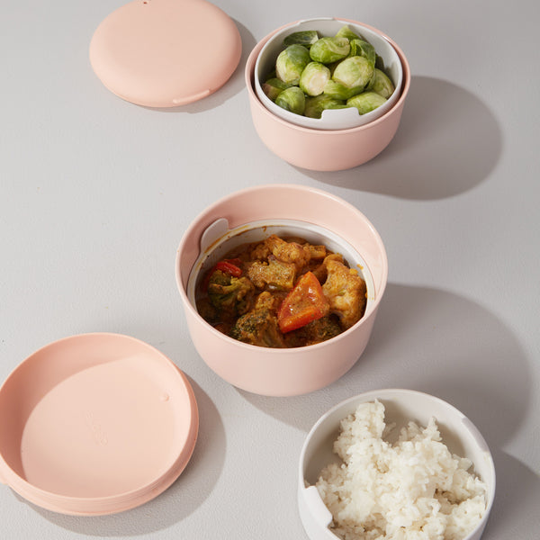 Bento Lunch Box Container W/ Soup Cup & Utensils For Adults Kids Boho Food  Set