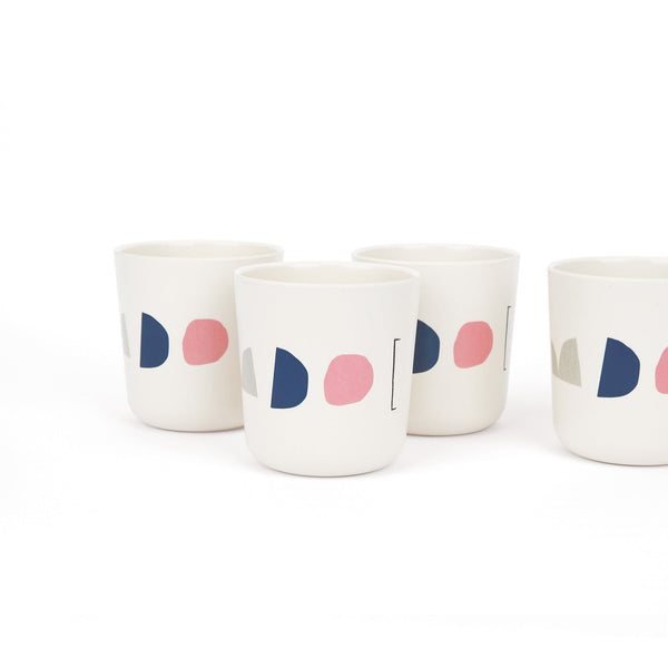 Illustrated Medium Cup Set - Color Series