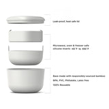 40 oz Lunch Set with heat-safe inserts - Blush